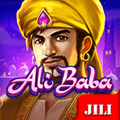 Ali Baba cover with a desert character