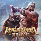 Asgardian Rising cover with norse imagery