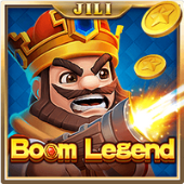Boom Legend cover with an explosion effect