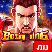 Boxing King slot cover with boxing gloves