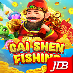 Cai Shen Fishing cover with a fortune god