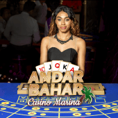 Casino Marina Andar Bahar cover with cards