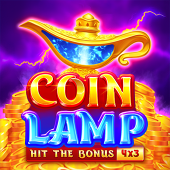 Coin Lamp slot cover with a glowing lamp