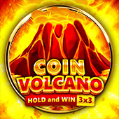 Coin Vilcano Hold and Win cover with a volcano