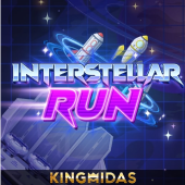 Interstellar Run cover with a space runner