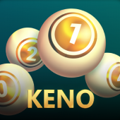 Keno cover with a number board