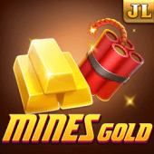 Mines Gold cover with gold nuggets