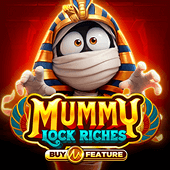 Mummy Lock Riches cover with an Egyptian mummy