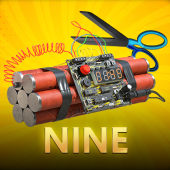Nine cover with the numeral nine