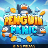 Penguin Panic cover with penguins on ice