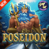 Poseidon slot cover with a trident