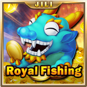Royal Fishing cover with a royal crest