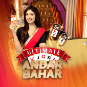 Ultimate Andar Bahar cover with two card piles